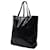 Yves Saint Laurent Sac fourre-tout large Bold en cuir verni noir de Saint Laurent  - vue 3