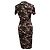Abito Midi con Stampa Floreale Givenchy in Cotone Multicolore - vista 3