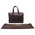 Borsa a tracolla con borchie Tod's in pelle marrone Rosso - vista 5