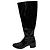 Botas altas Saint Laurent Babies 40 en cuero negro brillante - vista 4