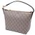 Borsa a Spalla Gucci GG Shadow Monogram Super Mini Ophidia in Pelle Beige Multicolore - vista 2
