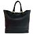 Borsa in pelle con logo Prada e hardware 2 in 1 Nero - vista 3