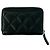 Monedero de piel de ternera granulada negra Chanel Negro - vista 2
