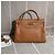 Borsa Hermès Kelly 32 in pelle Togo marrone dorato - vista 2