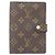 Organizer Agenda PM Monogram Louis Vuitton R20005 Marron