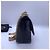 Borsa Chanel 2.55 Piccola Nera in Pelle con Logo Nero - vista 2