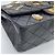 Borsa Chanel 2.55 Piccola Nera in Pelle con Logo Nero - vista 5