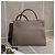 Hermès Kelly 32 Togo Leder Elefantengrau Goldene Hardware - Ansicht 3
