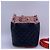 Chanel Cuba Color Striped Double C Mini Borsa a spalla nera in agnello Nero - vista 3