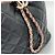 Chanel Cuba Color Striped Double C Mini Borsa a spalla nera in agnello Nero - vista 5