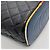 Chanel Cuba Color Striped Double C Mini Borsa a spalla nera in agnello Nero - vista 9