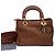 Dior Duchess Schultertasche aus Leder Karamell