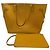 Borsa shopping Louis Vuitton Neverfull Epi in pelle gialla Giallo