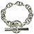 Hermès Bracciale Charm Chaine d'Ancre MM Hermes Argento
