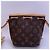 Louis Vuitton Nano Noe Borsa a Secchiello Marrone Pelle - vista 2