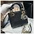 Borsa Dior Diana ricamo nero con perline - vista 2