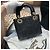 Borsa Dior Diana ricamo nero con perline - vista 3