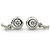 Tiffany & Co. Open Heart Diamant Ohrringe Silber - Ansicht 7