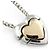 Tiffany & Co Collana Puzzle Doppio Cuore Vintage Tiffany Argento D'oro - vista 4