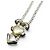 Tiffany & Co Collana Puzzle Doppio Cuore Vintage Tiffany Argento D'oro - vista 5