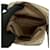 Céline Mini Schultertasche Celine C Macadam mit Logo und Beschlägen Braun Weiß Golden Khaki Gelb  - Ansicht 9