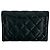 Billetera bifold de cuero de cordero matelassé Coco Mark de Chanel Negro - vista 2