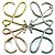 Spilla Anagramma Loewe Oro Argento Bronzo D'oro Metallico