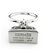 Hermès HERMES Kelly Amulette Ring Silber