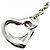 Tiffany & Co. Elsa Peretti By the Yard Silberohrringe mit Diamant - Ansicht 6