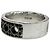 Christian Dior Anello in argento AG925 Cannage Dior Homme Nero - vista 3