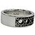Christian Dior Anello in argento AG925 Cannage Dior Homme Nero - vista 5