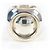 Ring Hermès Anello Sellier Extra Larghezza Vintage HERMES Argento - vista 3