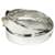 Ring Hermès Anello Doppio Vero Vintage HERMES Argento D'oro  - vista 2