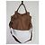 Borsa a mano Ikks in pelle bubble marrone - vista 2