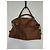 Borsa a mano Ikks in pelle bubble marrone - vista 8