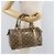 Borsa a Mano GG Crystal Gucci Beige Oro 193604 Auth mr2357 D'oro - vista 22