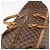 LOUIS VUITTON Bolsa Boston 45 Damier Ebene 100º Aniversário N41160 LV Auth mr2279 - vista 8