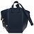 LOEWE Ghibli Collaborazione Hammock Piccola Borsa in Pelle Blu Navy Auth yk20214SM - vista 2