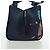 LOEWE Ghibli Collaborazione Hammock Piccola Borsa in Pelle Blu Navy Auth yk20214SM - vista 4