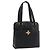 Céline Borsa a mano CELINE in pelle nera e oro Auth ka3921 Nero D'oro