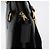 Céline Borsa a mano CELINE in pelle nera e oro Auth ka3921 Nero D'oro - vista 10