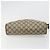 Gucci Borsa a Spalla GG Supreme PVC Beige Oro 24 02 005 Auth BA12105 D'oro - vista 5