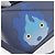 LOEWE - Borsa Puzzle Ghibli Castello Errante di Howl Calcifer 2way Blu Auth 158612SM Argento Blu chiaro - vista 22
