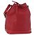 LOUIS VUITTON Borsa a Spalla Epi Noe Rossa M44007 LV Auth 157474 Rosso
