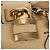 Chloé Borsa a mano Chloe Paddington in pelle beige oro argento autentica am11351SAV D'oro - vista 18