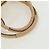 Chloé Borsa a mano Chloe Paddington in pelle beige oro argento autentica am11351SAV D'oro - vista 7