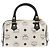 Borsa MCM Vicetos Logogram in pelle PVC 2 in 1 bianco oro Auth 176581 D'oro - vista 2
