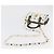 Borsa MCM Vicetos Logogram in pelle PVC 2 in 1 bianco oro Auth 176581 D'oro - vista 9