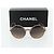 Gafas de sol CHANEL COCO Mark de plástico Beige CC Auth 176077A - vista 12