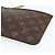 LOUIS VUITTON Monogram Neverfull MM Pouch Accessorio Pouch LV Auth 176549 Monogramma - vista 14